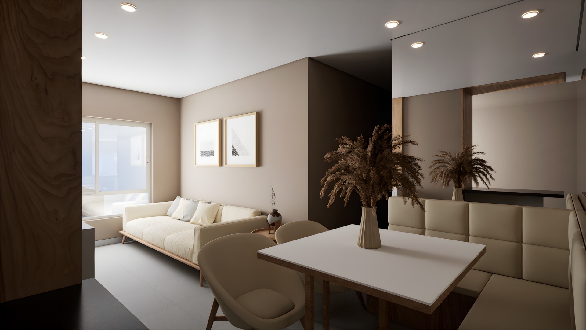 Apartamento decorado